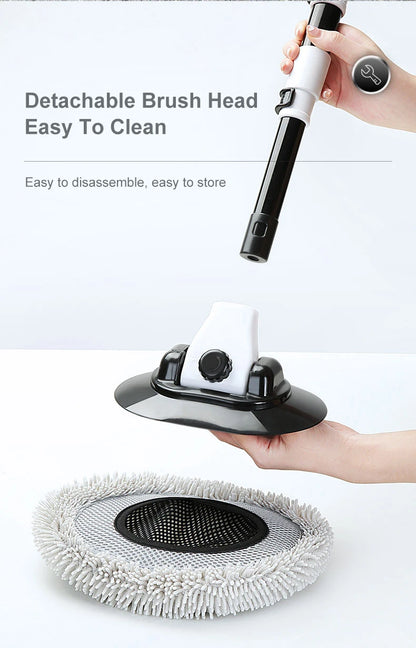 15 Bend Car Cleaning Brush - Telescoping Chenille Wash Mop