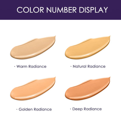 Waterproof Body Foundation 103ml - Neutral/Warm/Deep/Golden Shades. Full Coverage Dark Spot Concealer for Face, Arms & Legs.