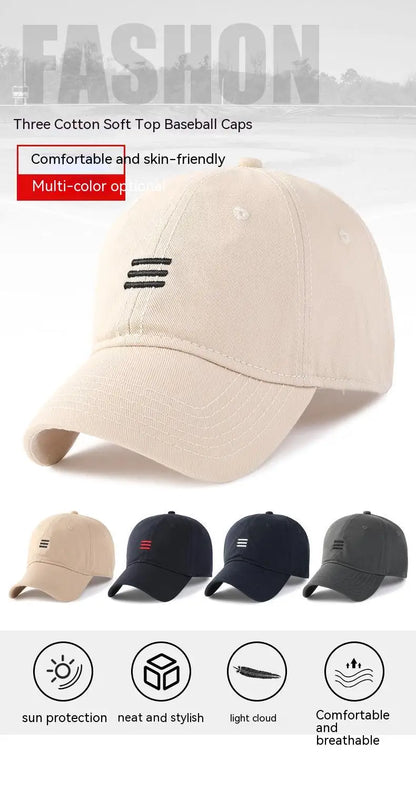 Oversize Big Head Man Plus Size Baseball Cap Spring Summer Thin Fabric Mesh Sun Hat Male Snapback M 55-59cm L 60-64cm