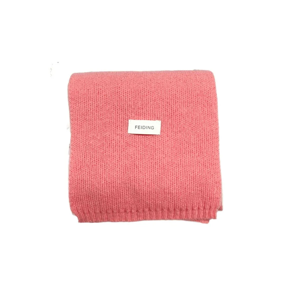 Cashmere Scarf Women – Thick Knitted Warm Scarf, Winter Shawls & Pashmina Wrap