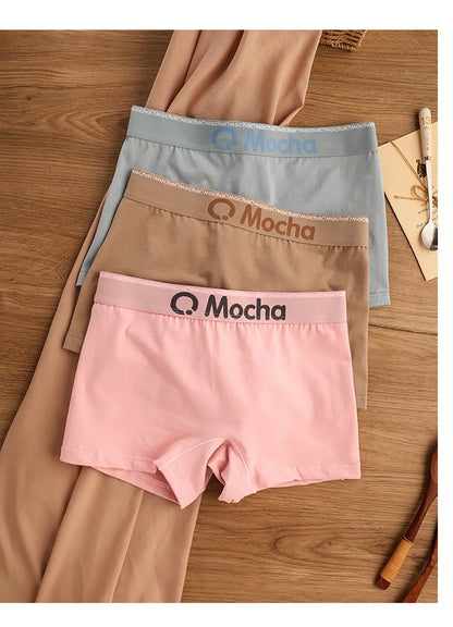 3PCS/Pack 100% Cotton Comfortable Soft Antibacterial Women's Panties Female Safety Underwear Hygroscopic Breathable Lingerie