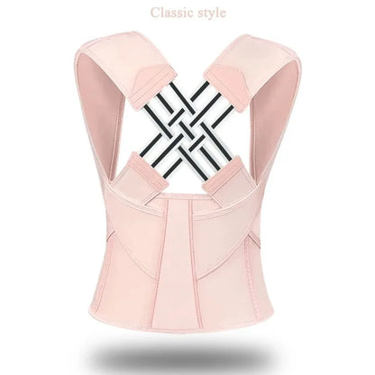 Dropshipping Back Posture Corrector Brace for Women breathable Back Posture Correction back support belt shoulder students kid