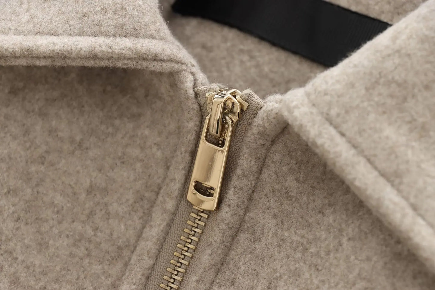 Women's Zipper Jacket - Casual Long Sleeve Coat With Pocket | Lightweight Winter Outerwear