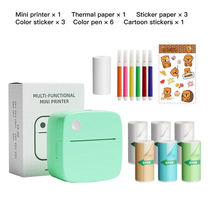 Mini Portable Wireless Label Printer  DOLEWA D2 Wireless Function, Thermal Sticker Maker, Handheld Tips, Learning Marking