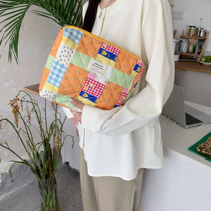 Baby Diaper Bag Cartoon Print Nappy Bag Zipper Handbag Carry Pack Travel Outdoor Diaper Storage Bag Multi Functional Storage Bag