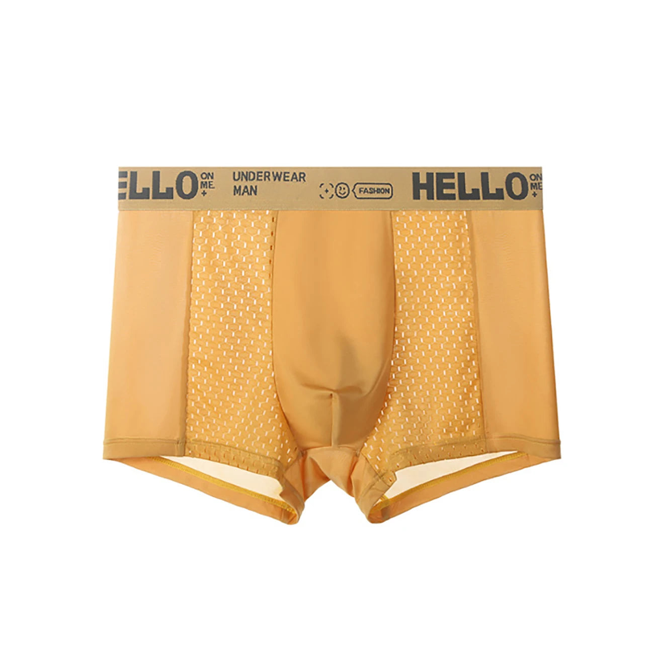 3PCS/LOT Men's Underwear Breathable Mesh Man Underpants Male Thin Sexy Boxers Men Panties Boxer Shorts Ice silk