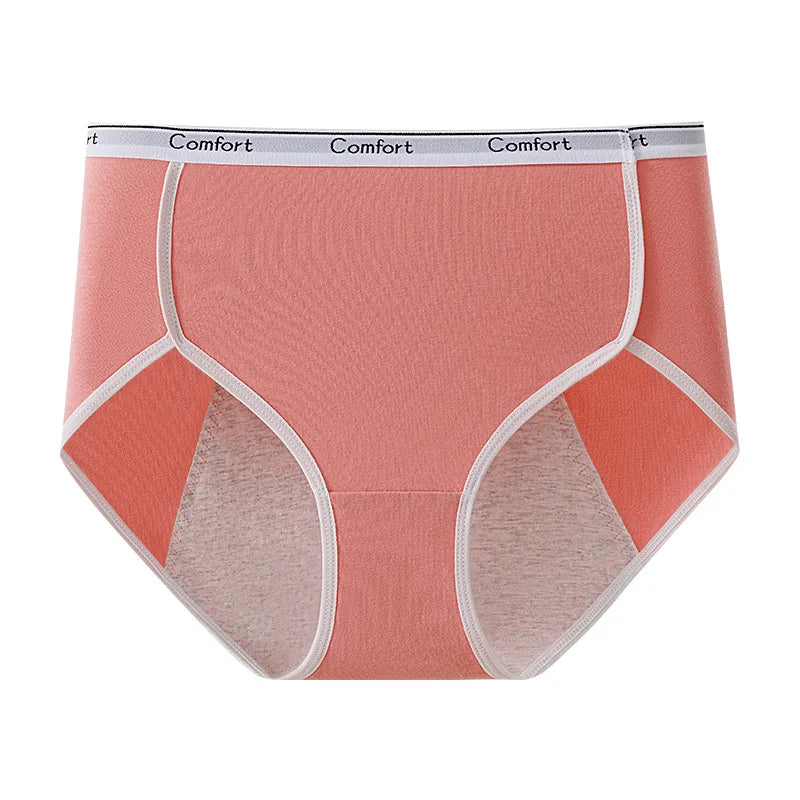 1pcs Girl Menstrual Panties Women's Physiological Briefs Ladies Period Leak Proof Panty High Waist Cotton Underwear
