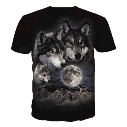 3D Wolf Hoodies Men Hooded Animal Printed Hoodie Sweatshirts Tracksuits Man/women Jackets Funny Hoody DropShipping