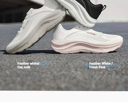 361 Degrees Women's Running Shoes Casual Mesh Anti-slip Lightweight  Trendy Thick-sole Rebond Durable Female Sneakers 682532239