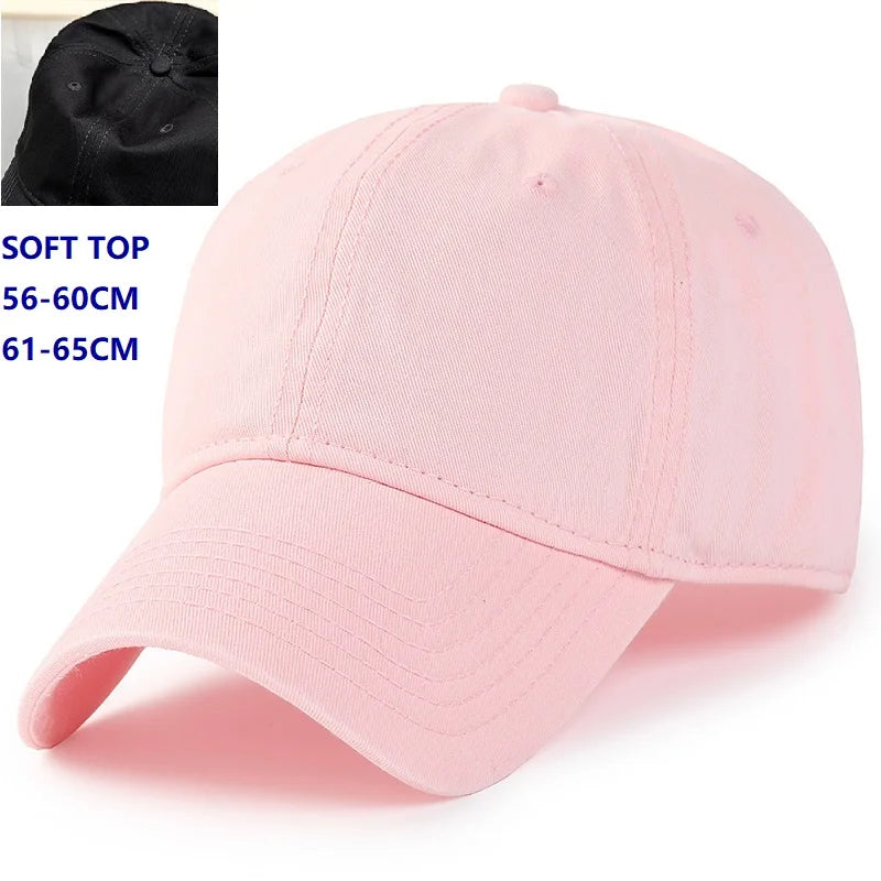Big Head Man Large Size Mesh Baseball Hats Outdoors Plus Size Sport Caps Dad Oversize Trucker Cap 56-61cm 62-66cm