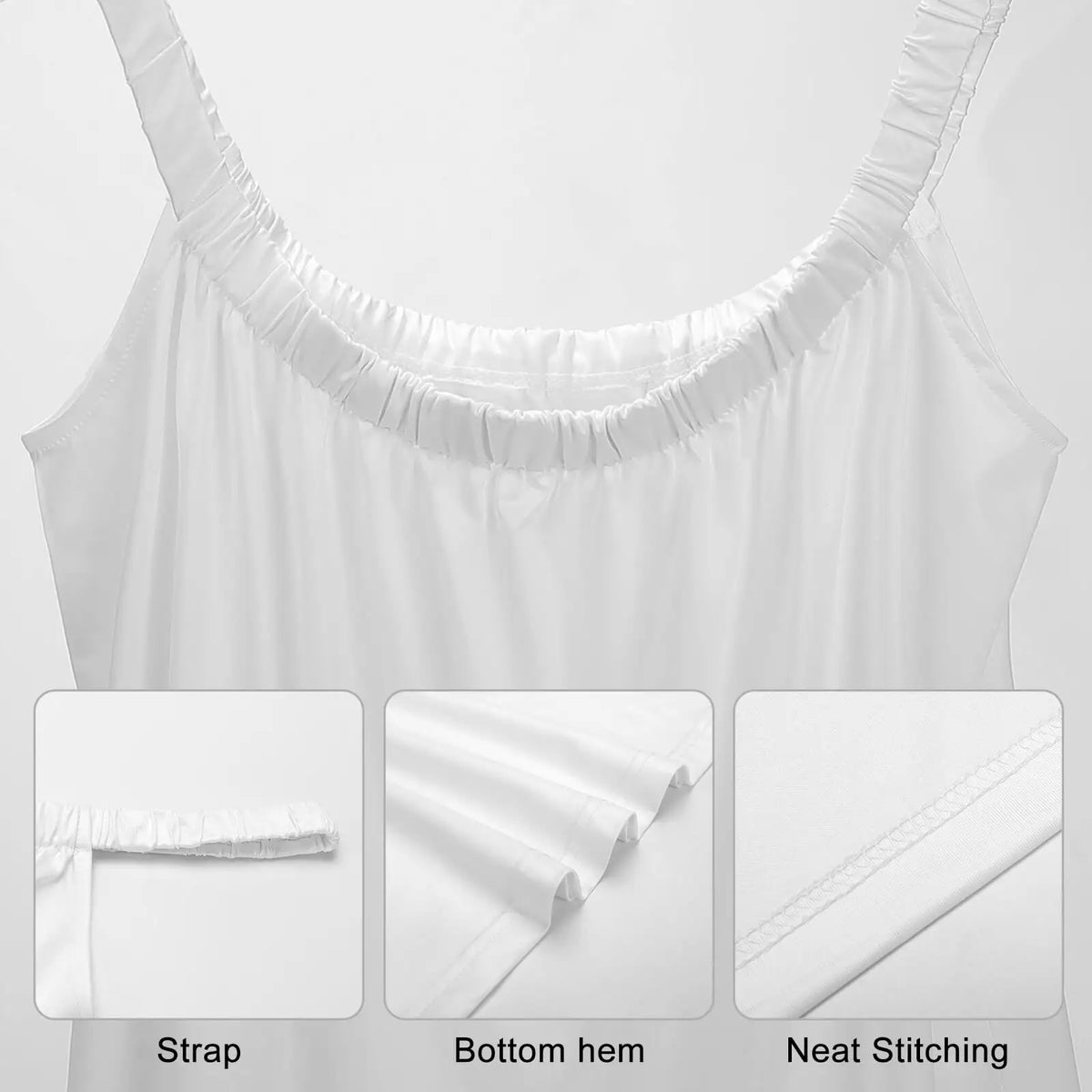 Women's Boho Slip Dress – Ethnic-Style Loose Beach Sundress
