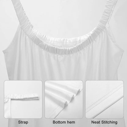 Women's Boho Slip Dress – Ethnic-Style Loose Beach Sundress
