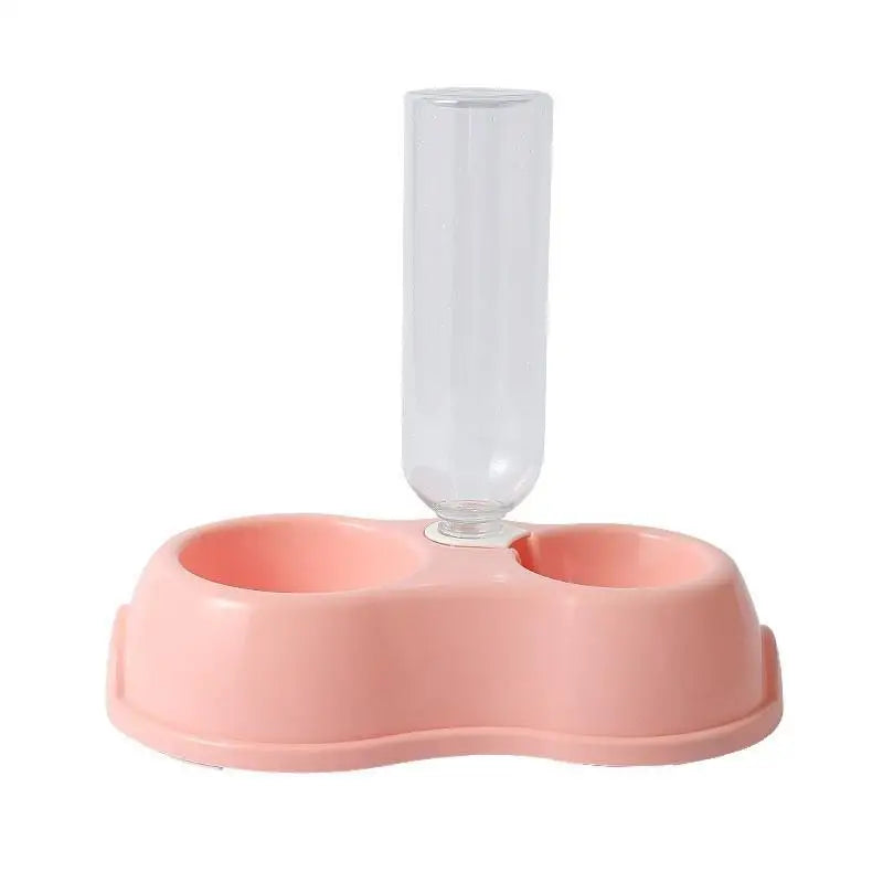 1PC Hamster Waterer And Feeder 2In1 Hamster Water Bottle Large Capacity Leakproof Automatic Feeder Food Water Dispenser Supplies