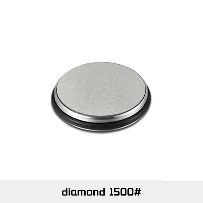 Rolling Knife Sharpener | Double Sided Diamond Sharpening Stone with Magnetic Angle