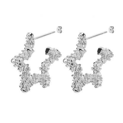 Vintage Starfish Stud Earrings – Stainless Steel Ocean Studs