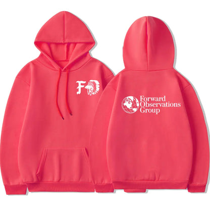 Vintage FOG Forward Observations Group Hoodie Skeleton Graphic Hooded Sweatshirts Male Gothic Punk Hoodies Harajuku Streetwear