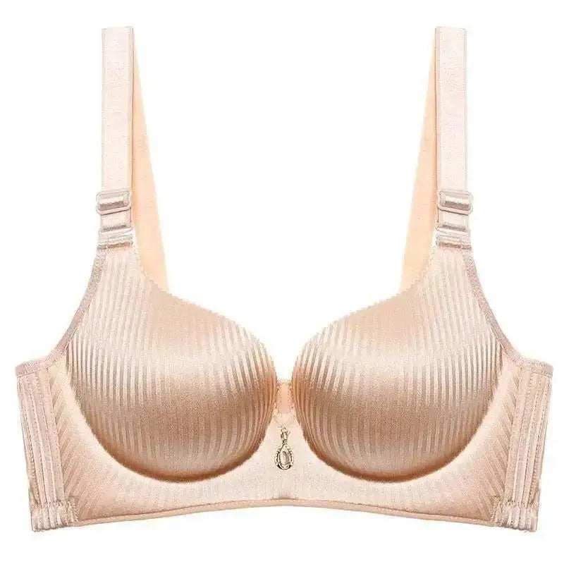 10CM Push Up Bra - Wireless Seamless Bra for Small Chests with Side Support