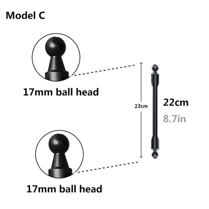 Flexible Arm Monopod Selfie Stick Rod Mount Holder Stands for Mobile Phones for Gopro Hero DJI OSMO Insta 360 Cameras Tripod