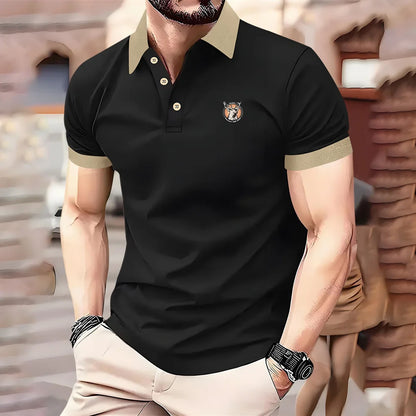 New In Tops Tees Men's Polo Shirt Men's Sports Short-sleeved Summer Shirt For Mant High-end Oversized Clothing Polo Shirt Man