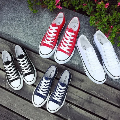 Men Canvas Shoes Student Board Shoes Fashion Fashion Shoes Soft Wear Wear Casual Sports Shoes Lace Design Fashion Low Cut Shoes