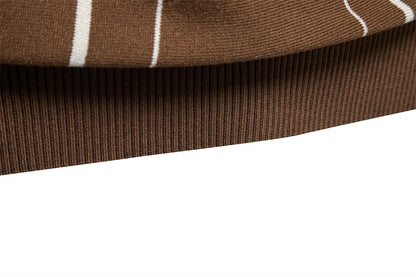2026 Polo Shirt Men's Stripe Old Money Style Short Sleeve Soft Breathable Luxe Casual Elegant Daily Wear Polo Shirts For Male