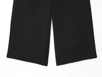 Women's Black Shorts – Cropped Casual Commuter Shorts