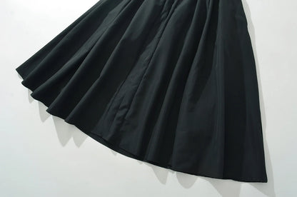Suninheart New French Style Sexy Backless Sleeveless Pleated Slim Fit Vest Style Dress for Summer 2025