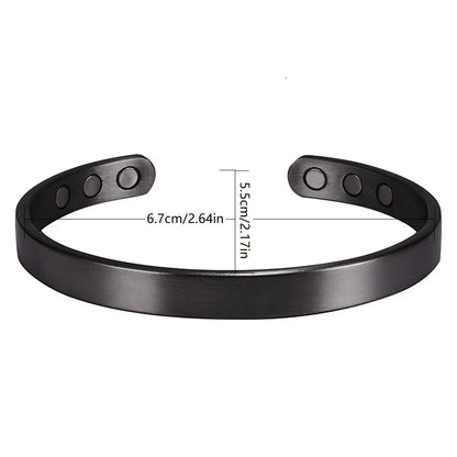 Viking Tree of Life Celtic Knot Zinc Alloy Magnetic Bracelet Ring Set Open Cuff Vintage Healing Jewelry for Men Women