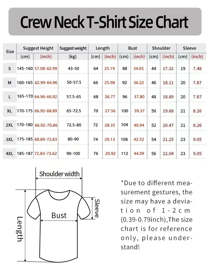 Retro Digital 1977 Pure Cotton Printed Fashionable Men's and Women's T-shirt New Casual Loose Round Neck Short Sleeved Shirt