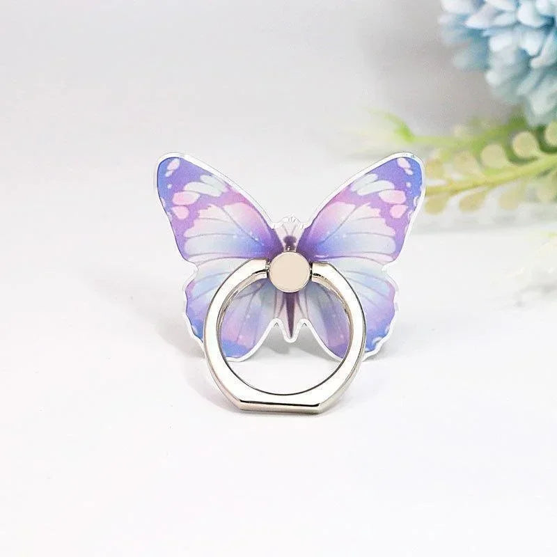 Beautiful Butterfly Phone Holder Suitable Mobile Phone Ring Holder Phone Accessories Stand