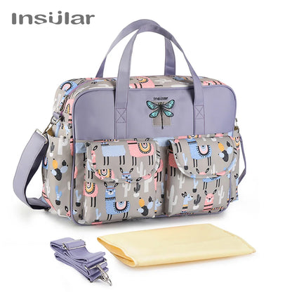 New Style Waterproof Diaper Bag Large Capacity Messenger Travel Bag Multifunctional Maternity Mother Baby Stroller Bags