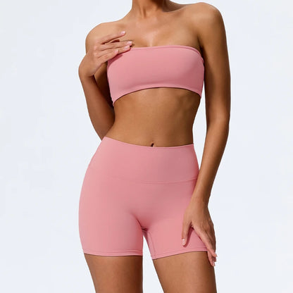 Women Fitness Sports Set | Yoga Workout Outfit – Moisture Wicking Fabric, Quick Dry Activewear