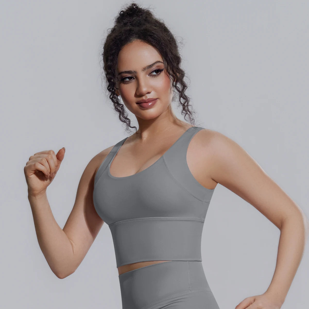 New Backless Yoga Vest for Woman Yoga Underwear with Chest Pad Summer Breathable Workout Top Running Shockproof Sports Bra