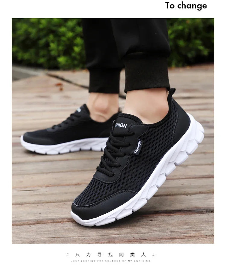YRZL Tennis Shoes for Men Lightweight Sneakers High Quality Breathable Outdoor Athletic Jogging Sport Running Walking Man Shoes