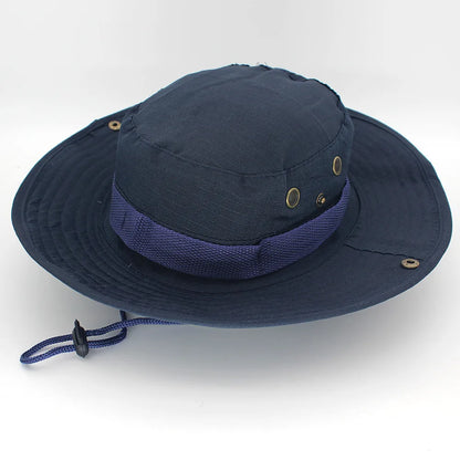 Camo Boonie Hat – Tactical Bucket Hat for Fishing, Hiking & Hunting