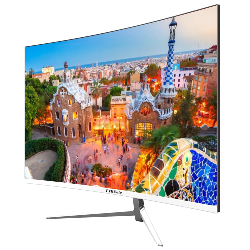 27 Inch Curved Monitor | VA Panel Screen, Flicker Free, Ultra Slim Frame & VESA Wall Mount