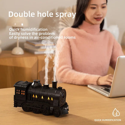 Titanic Ship Model Humidifier  Essential Oil Diffuser - Colorful Jellyfish Night Light - ZOOMNSTORE