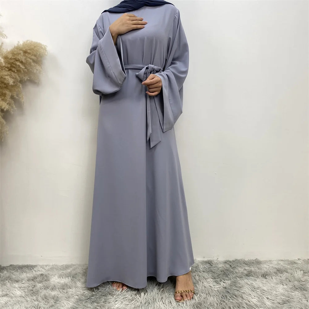 Modest Abaya Dress Ramadan Kaftan For Women | Elegant Muslim Maxi Robe
