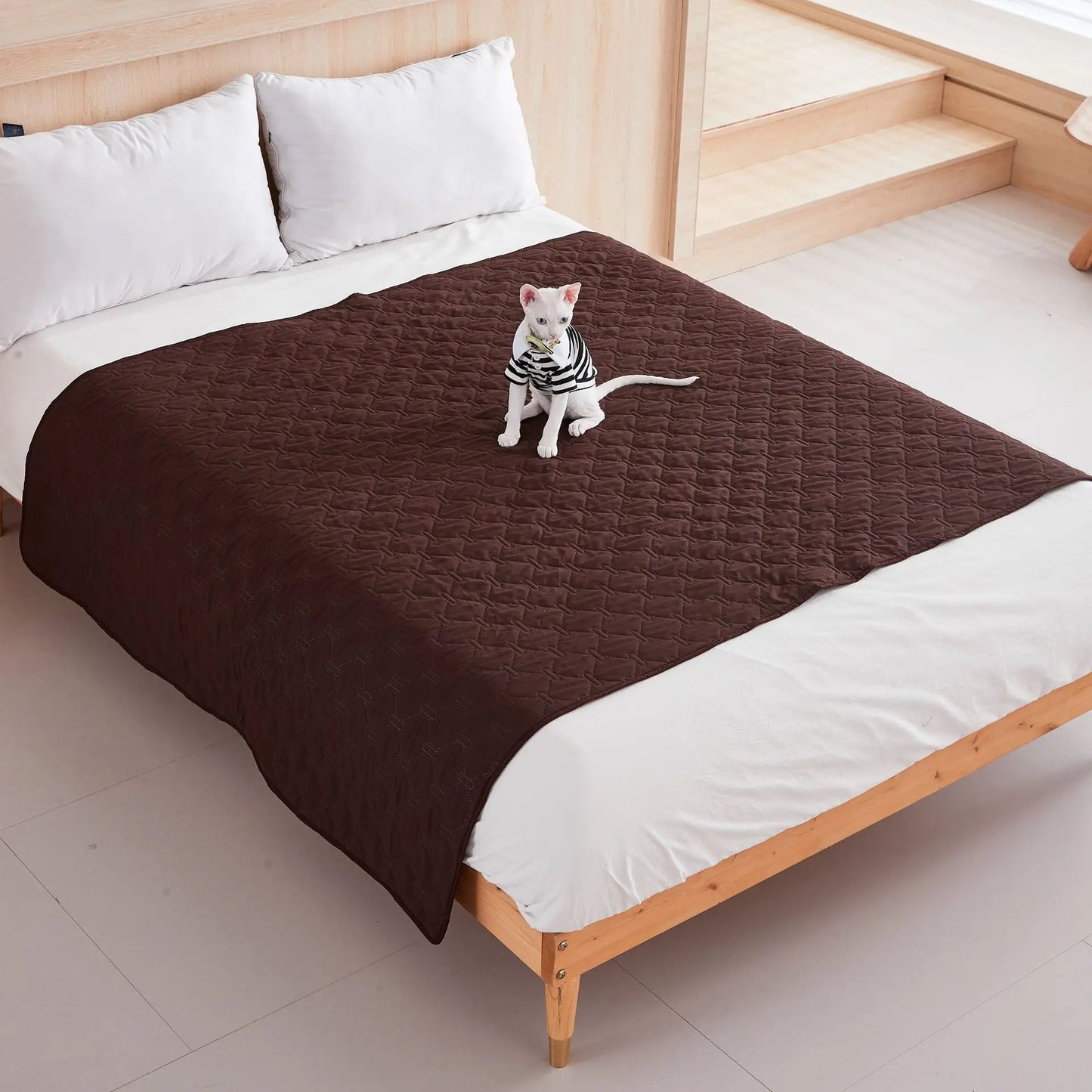 Waterproof Pet Mattress Non-slip Reusable Pet Pad Protective Cat Sofa Cushion Light Easy Clean Small Dog Mat in Spring