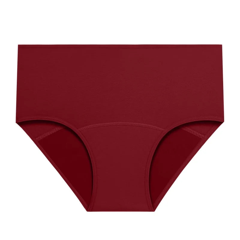 Women's Cotton High Waist Menstrual Period Underwear Seamless Absorption Leakproof Lingerie Breathable Physiological Panties New