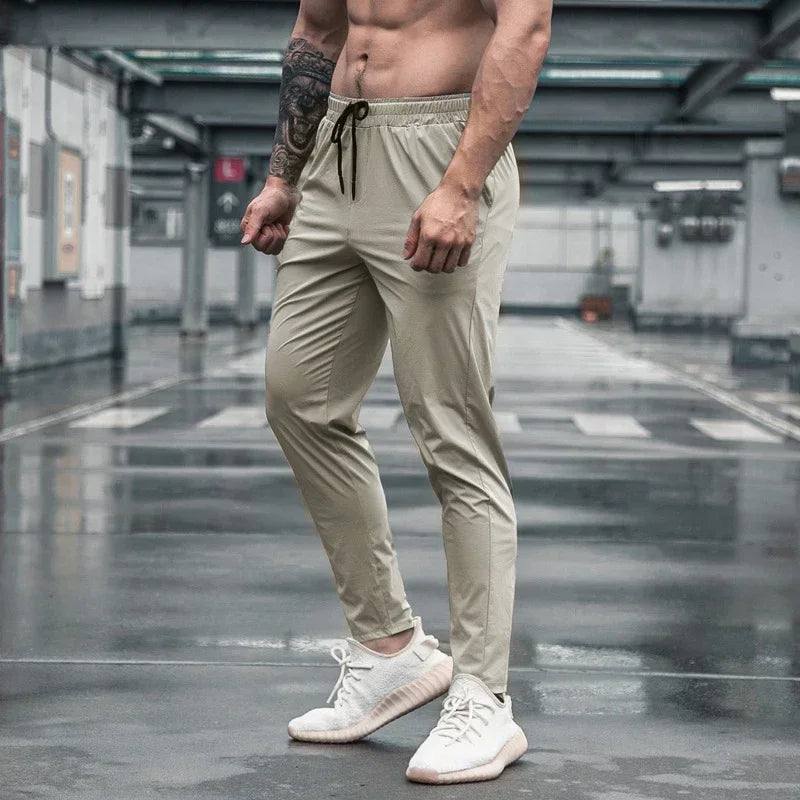 Men Running Sweatpants | Slim Athletic Sweatpants, Ankle Banded Trousers for Outdoor Training