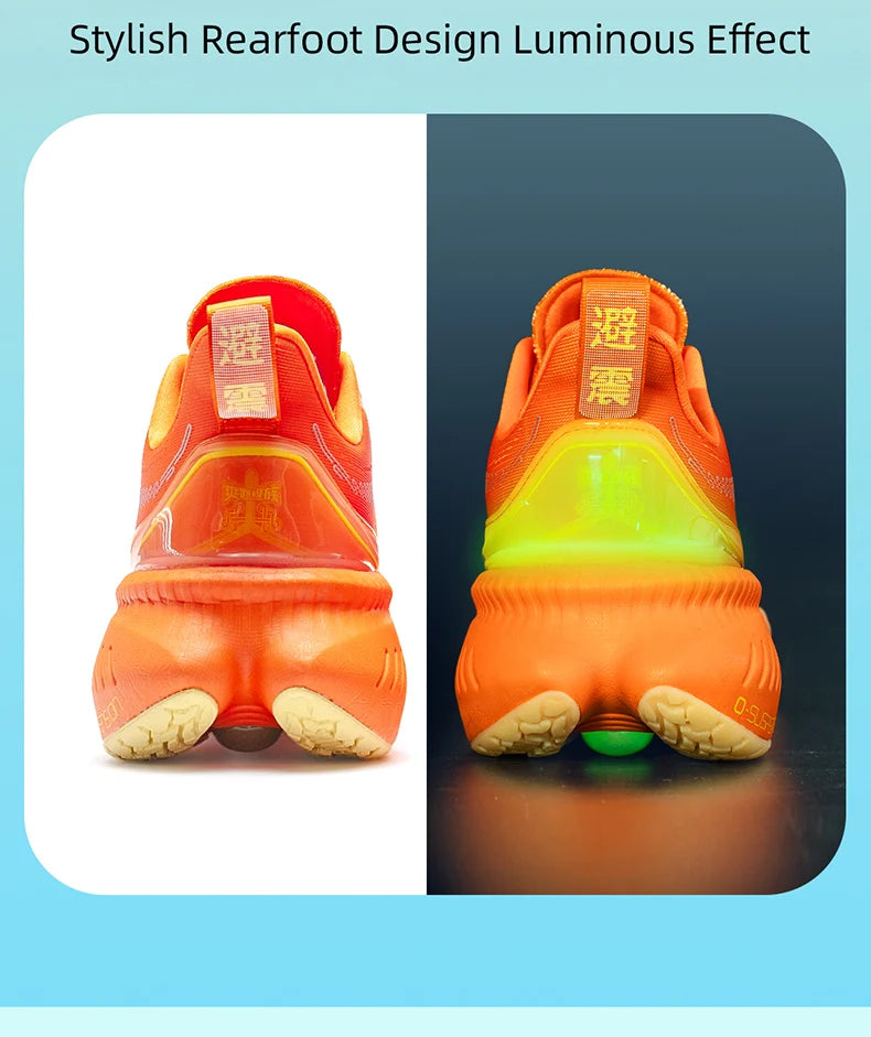 Cushioning Running Shoes – Lightweight Outdoor Athletic Sneakers With Non-Slip Rubber Outsole