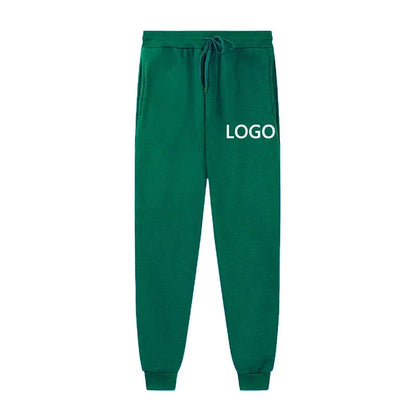 Customized Sweatpants Men Fashion Peronality Printed Drawstring Pocket Sport Pants Women Casual Workout Jogging Long Trousers