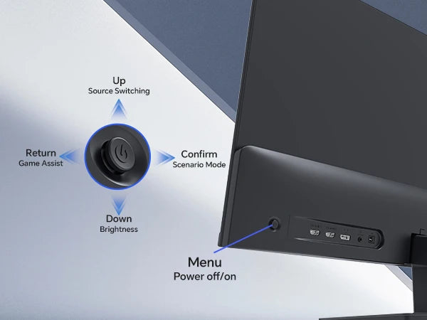 27 Inch Computer Monitor - QHD Display | IPS Panel Monitor | 120Hz Refresh Rate