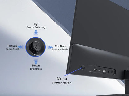27 Inch Computer Monitor - QHD Display | IPS Panel Monitor | 120Hz Refresh Rate
