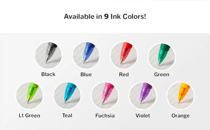 Retractable Ballpoint Pens Smooth Writing Black Ink 1.0mm Medium Point for School Office Note Taking Journal Planner Supplies 24 Pack