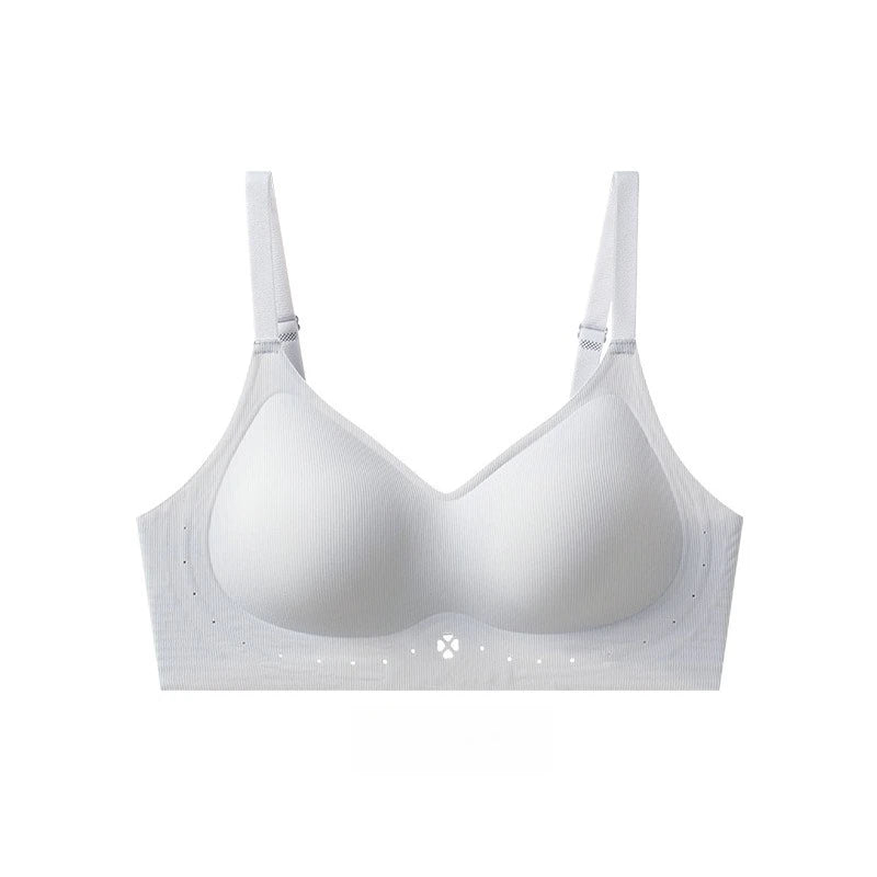 Seamless Push-Up Bra - Wireless Comfortable Jelly Bra with Adjustable Straps