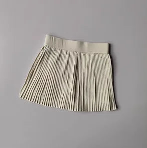 Women Sports Skirt High Waist Pleated Athletic Quick Dry Fabric Floral Print Tennis Fitness Summer