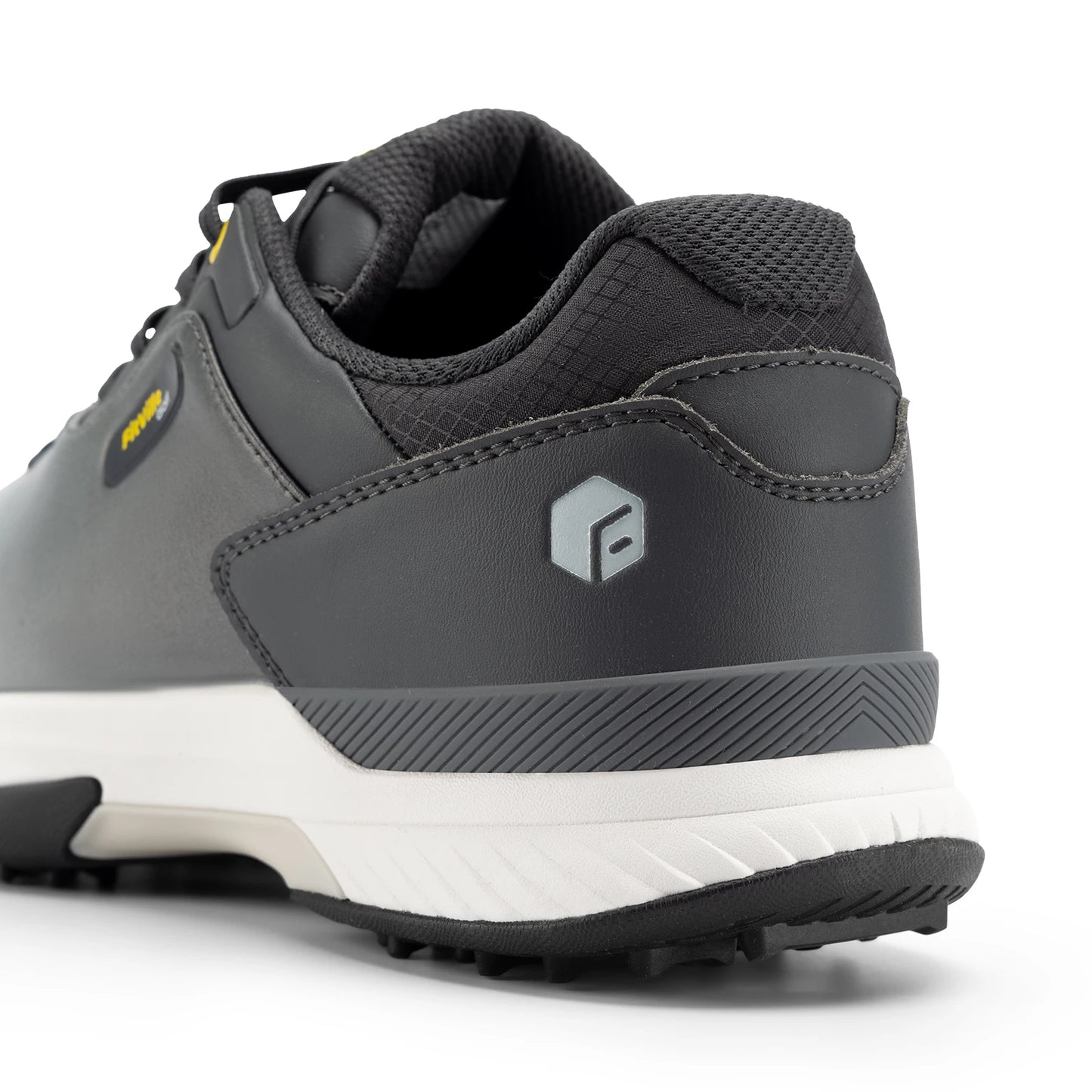 FitVille Wide Men's Golf Shoes Non-Slip Wear-Resistant Comfortable Pickleball Sports Shoes Suitable for Swollen Feet Relieve Toe