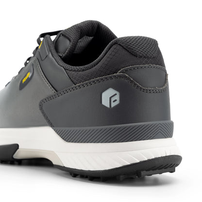 FitVille Wide Men's Golf Shoes Non-Slip Wear-Resistant Comfortable Pickleball Sports Shoes Suitable for Swollen Feet Relieve Toe